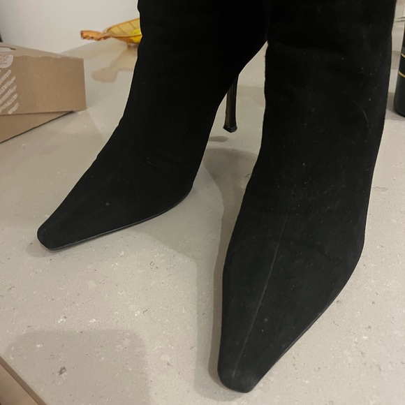 Black suede Jimmy Choo boots - MOVING SALE - Picture 7 of 11